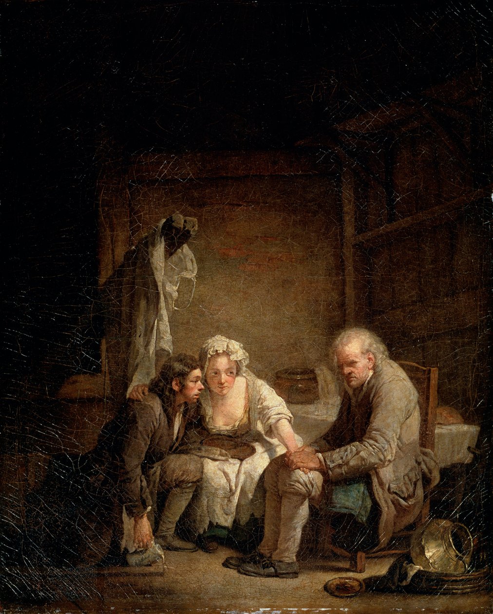 Blind Man Deceived, c1755 tekijältä Jean Baptiste Greuze