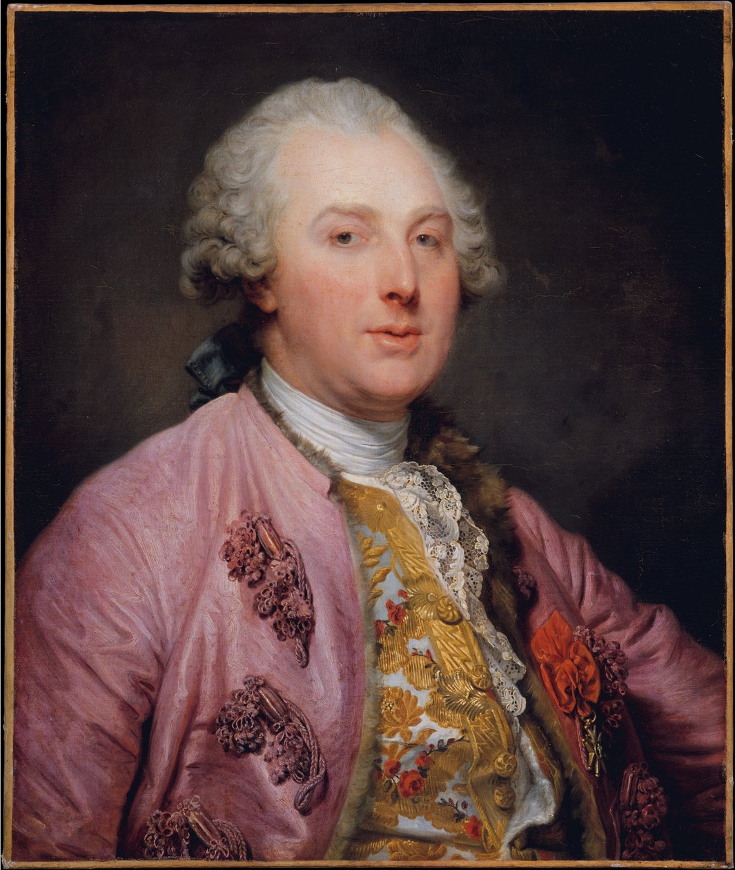 Charles Claude de Flahaut (1730-1809), Angivillerin kreivi. tekijältä Jean Baptiste Greuze