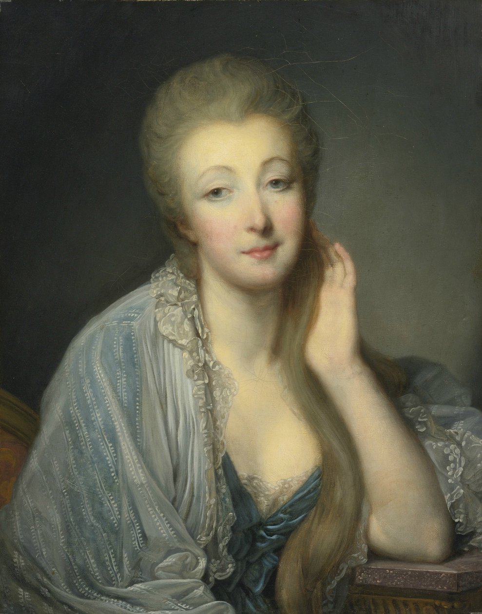Jeanne Bécu, kreivitär Du Barry 1743-1793 tekijältä Jean Baptiste Greuze
