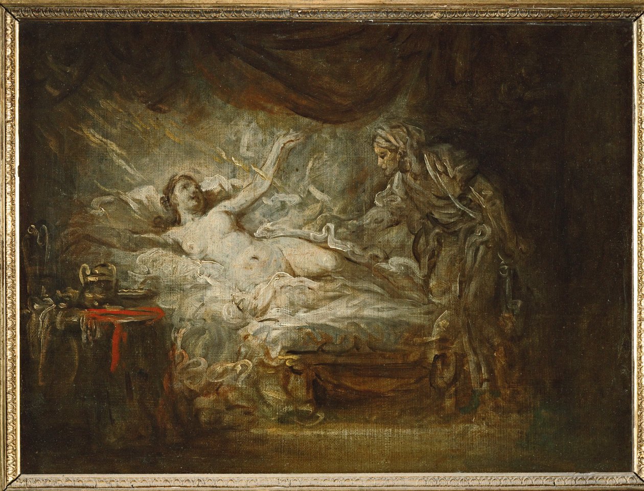 Jupiter ja Aegina ... tekijältä Jean Baptiste Greuze