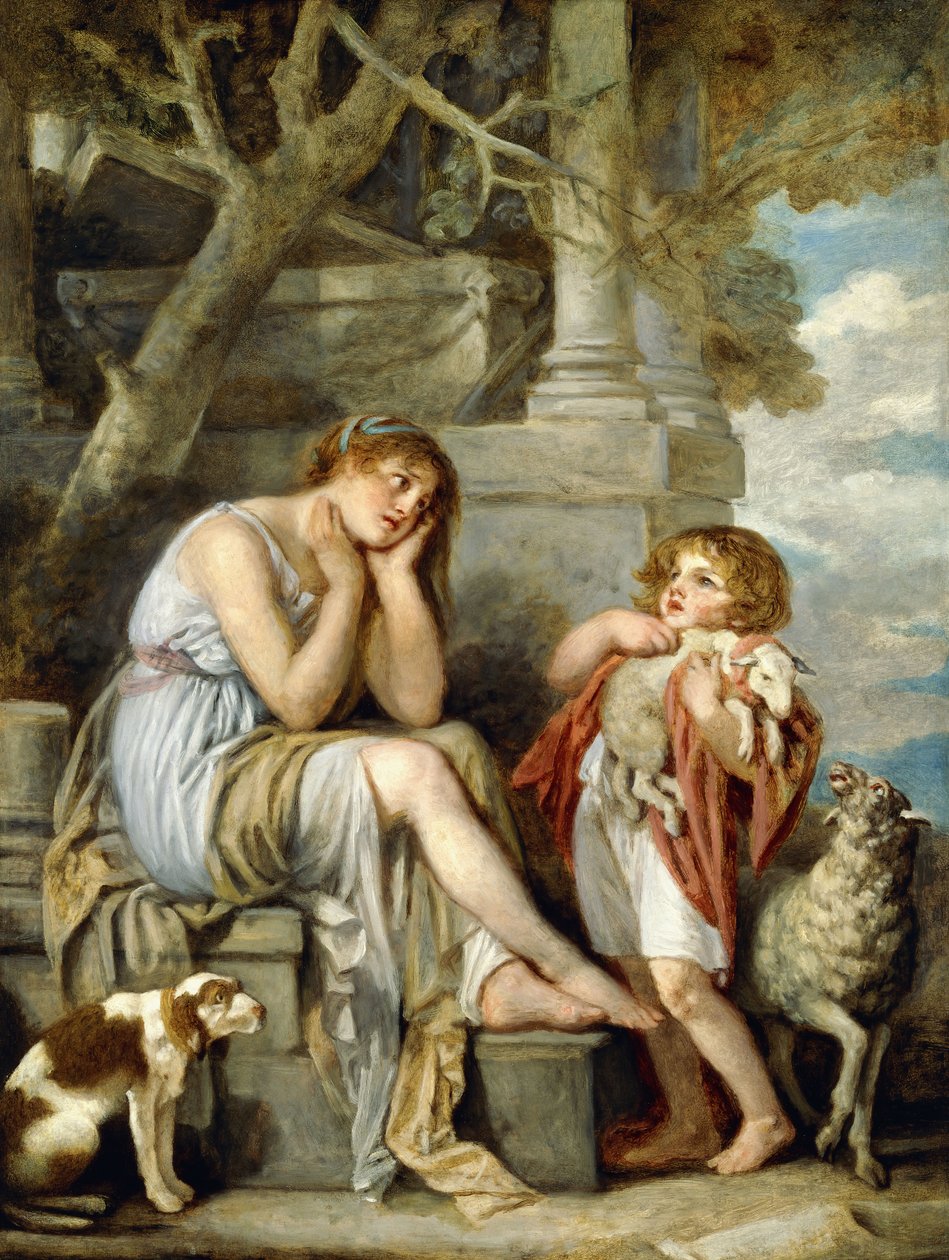 Cheri Lamb, tekijältä Jean Baptiste Greuze