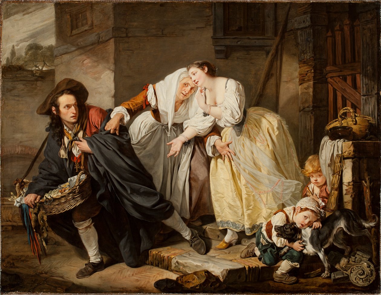 Napolilainen ele, 1757 tekijältä Jean Baptiste Greuze