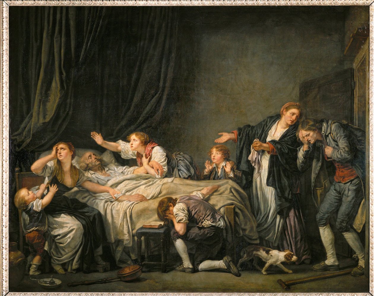 Le fils puni. Rangaistu poika ... tekijältä Jean Baptiste Greuze