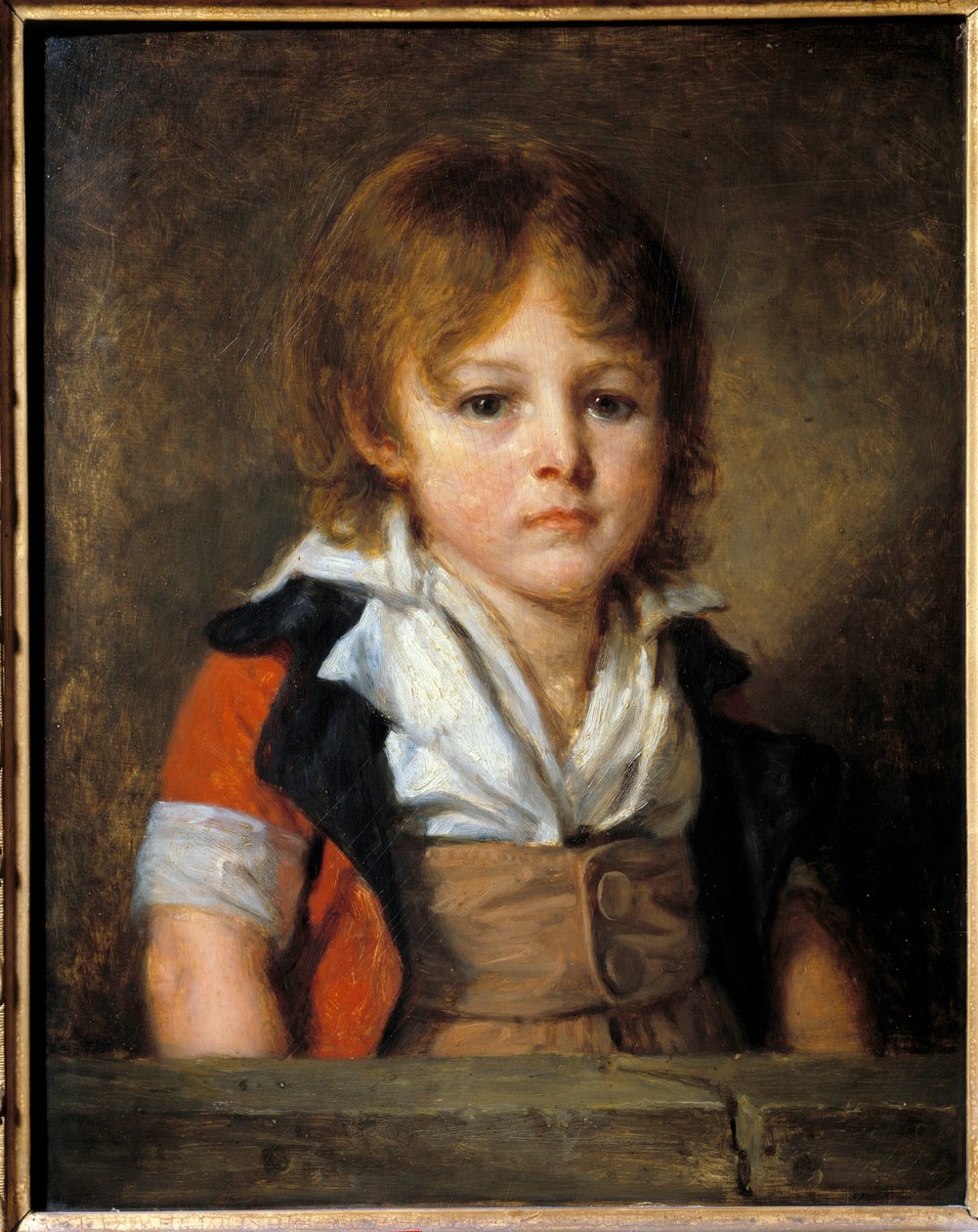 Edouard Bertinin lapsen (1797-1871) muotokuva taidemaalari ja toimittaja. Jean Baptiste Greuzen (1725-1805) maalaus 1700-luvun su. 0,46x0,36 m tekijältä Jean Baptiste Greuze