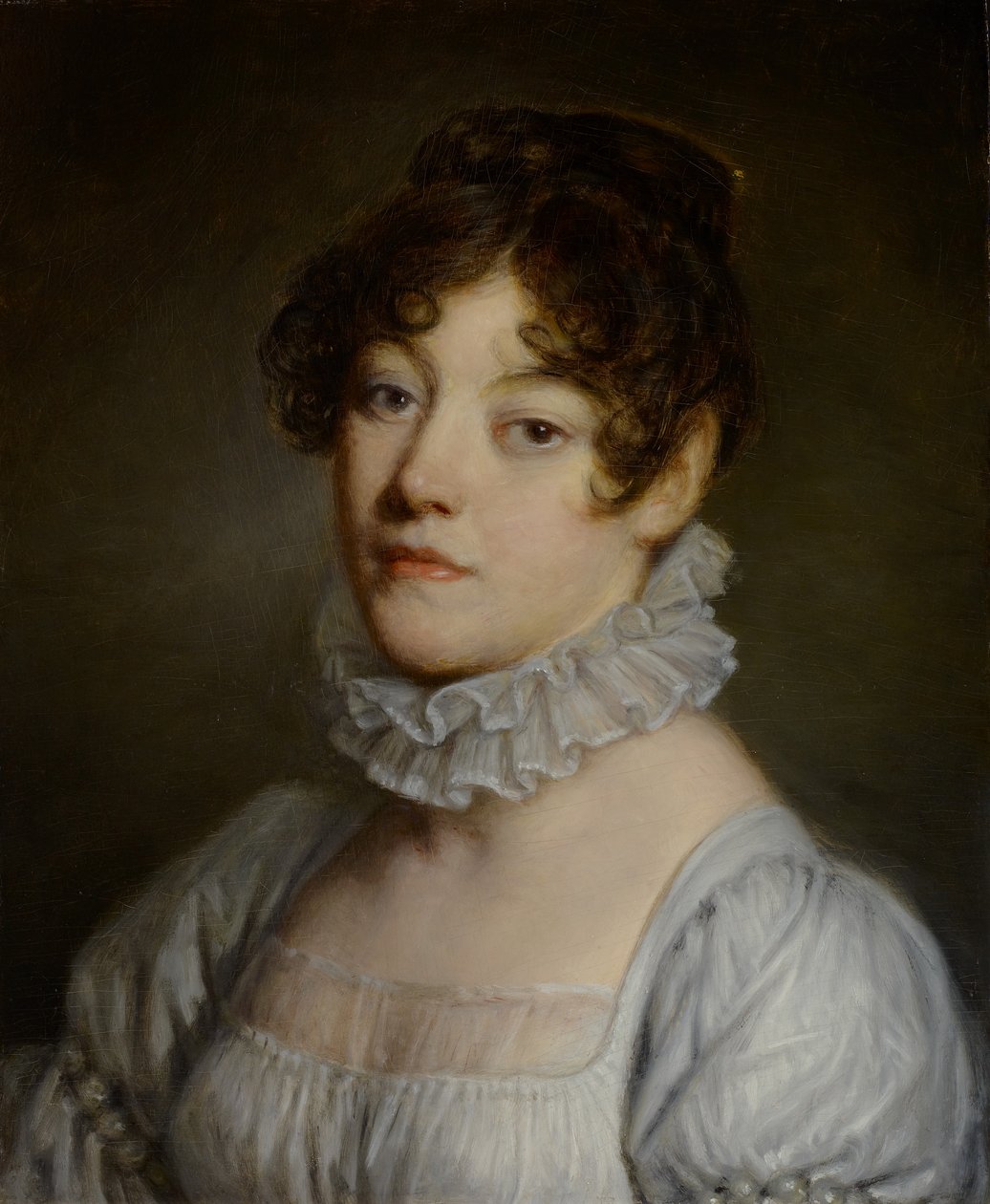 Nuoren naisen muotokuva, 1790-1805 tekijältä Jean Baptiste Greuze