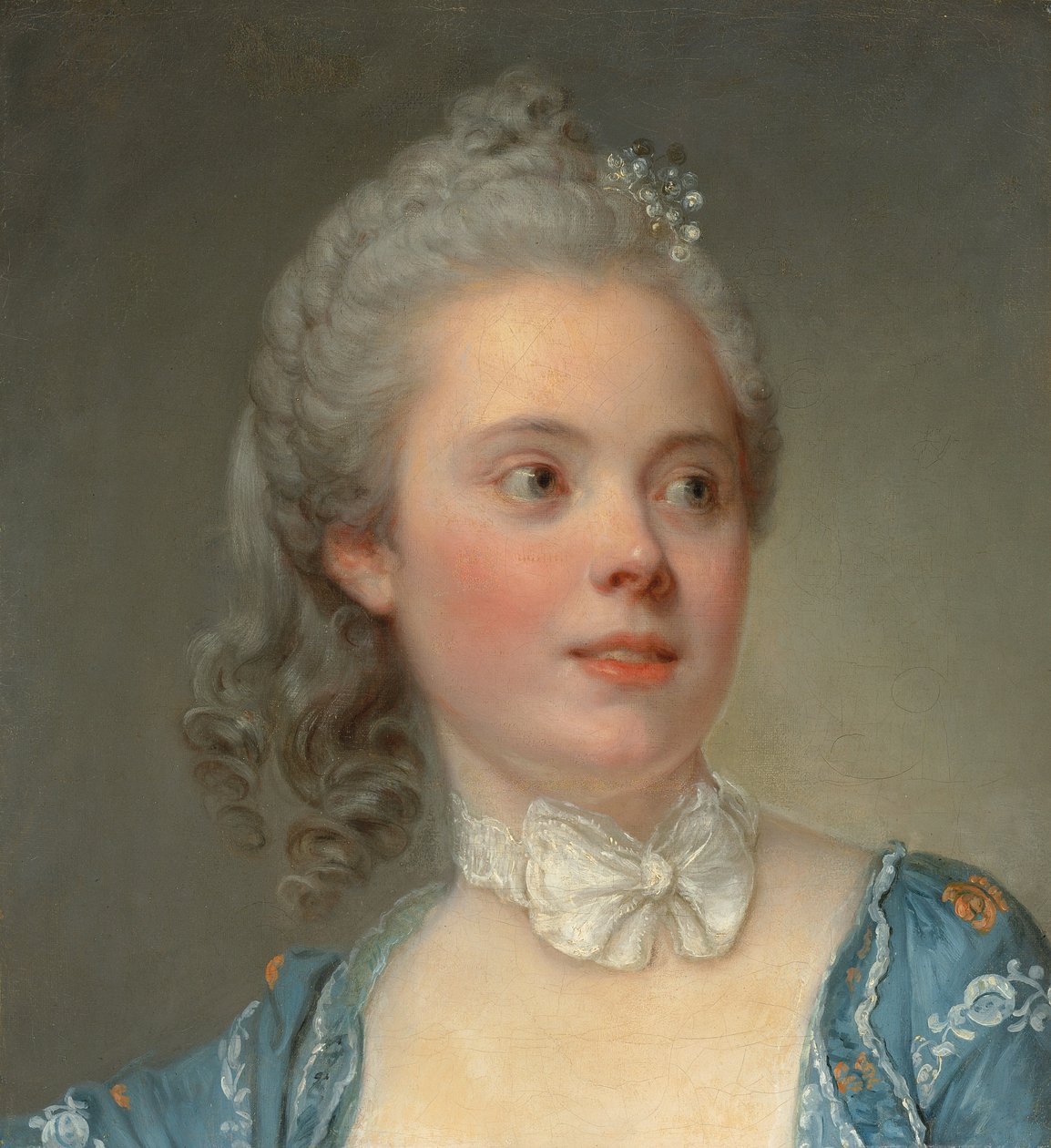 Naisen muotokuva, n. 1765 tekijältä Jean Baptiste Greuze