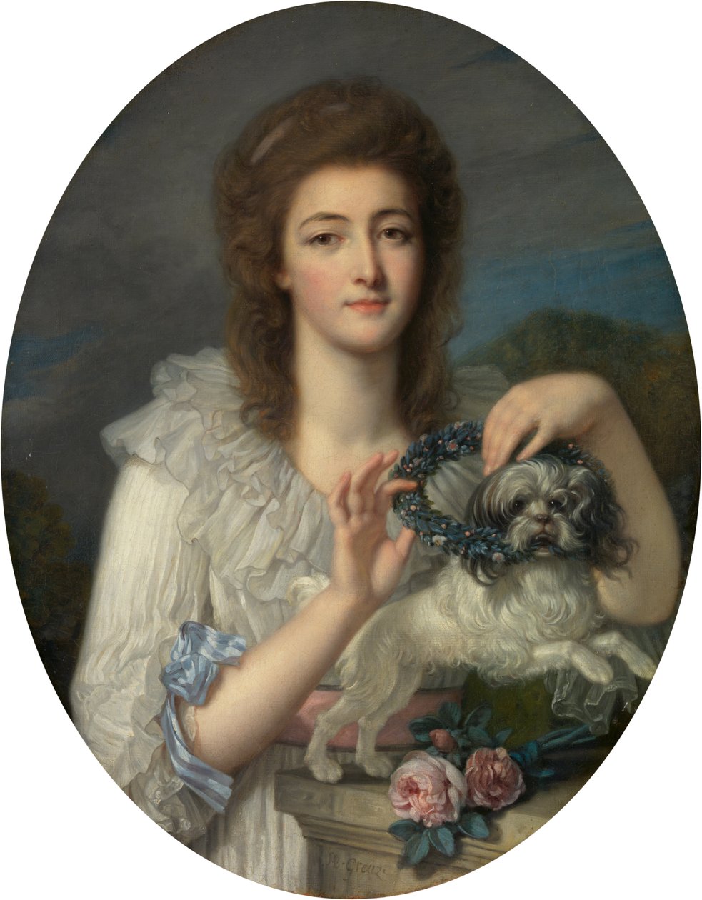 Prinsessa Varvara Nikolajevna Gagarina (1762-1802) tekijältä Jean Baptiste Greuze