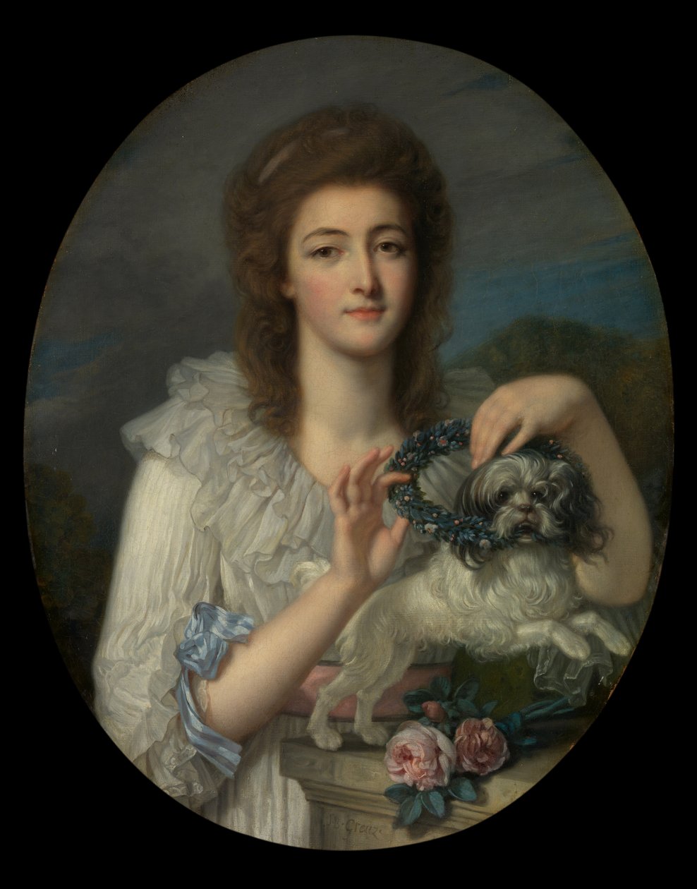 Prinsessa Varvara Nikolaevna Gagarina (1762–1802), s. 1780–82 tekijältä Jean Baptiste Greuze