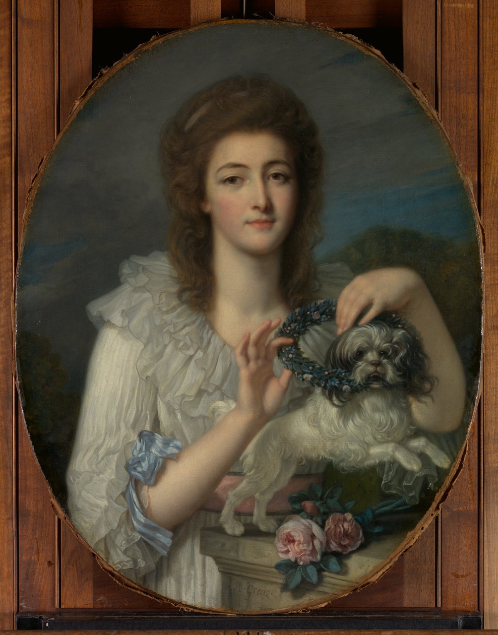 Prinsessa Varvara Nikolaevna Gagarina 1762-1802, n. 1780-82. tekijältä Jean Baptiste Greuze