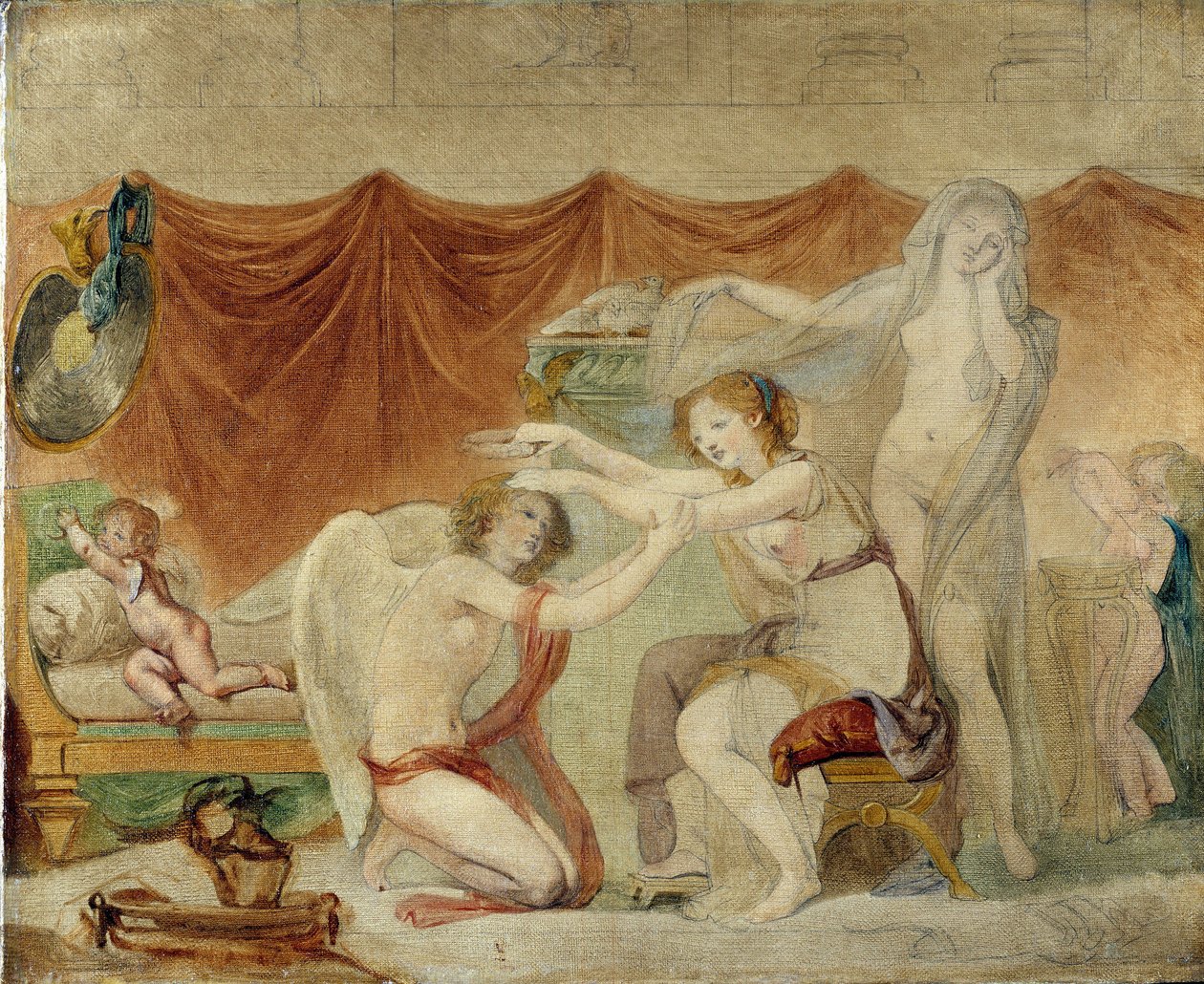 Psyyke kruunaa rakkauden tekijältä Jean Baptiste Greuze
