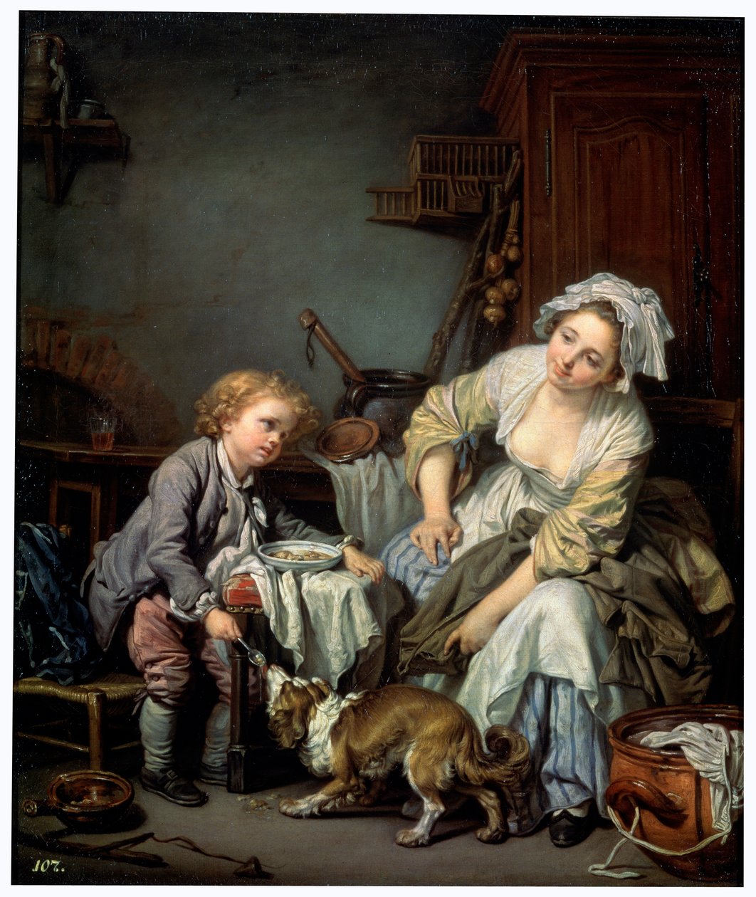 Spoiled Child, 1765. tekijältä Jean Baptiste Greuze