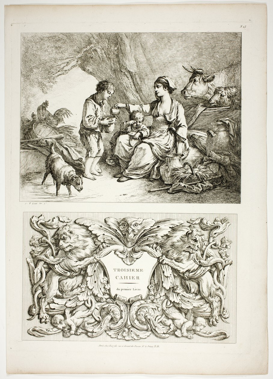 Kilpi 13/38, Oeuvres de J. B. Huet tekijältä Jean Baptiste Huet