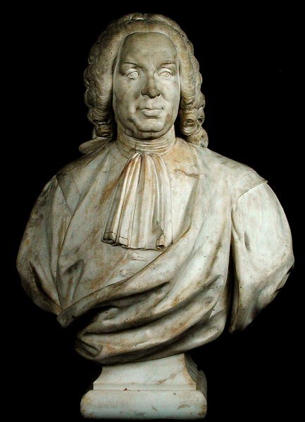 Daniel Charles Trudainen (1703-69) rintakuva 1767 (marmori) tekijältä Jean Baptiste II Lemoyne