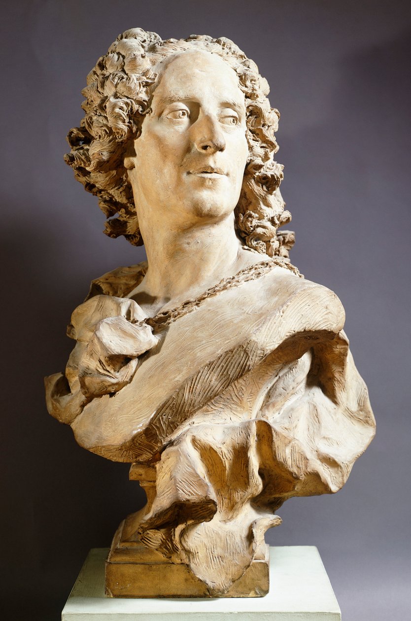 Noel Nicolas Coypel, Jean Baptiste Lemoyne (1704-1778), terrakottarintakuva tekijältä Jean Baptiste II Lemoyne
