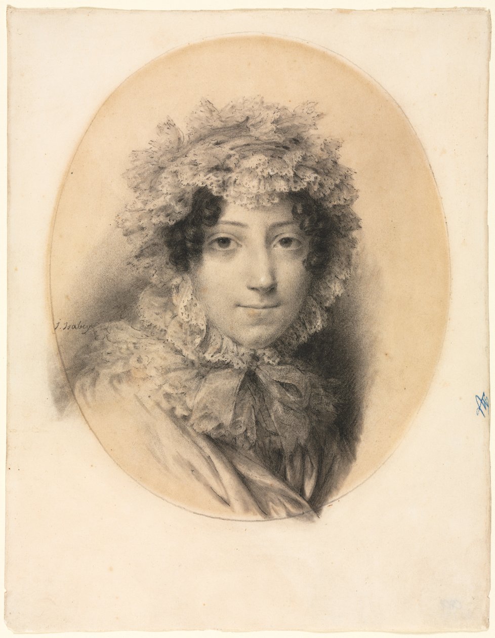 Naisen muotokuva, 1767-1855. tekijältä Jean Baptiste Isabey