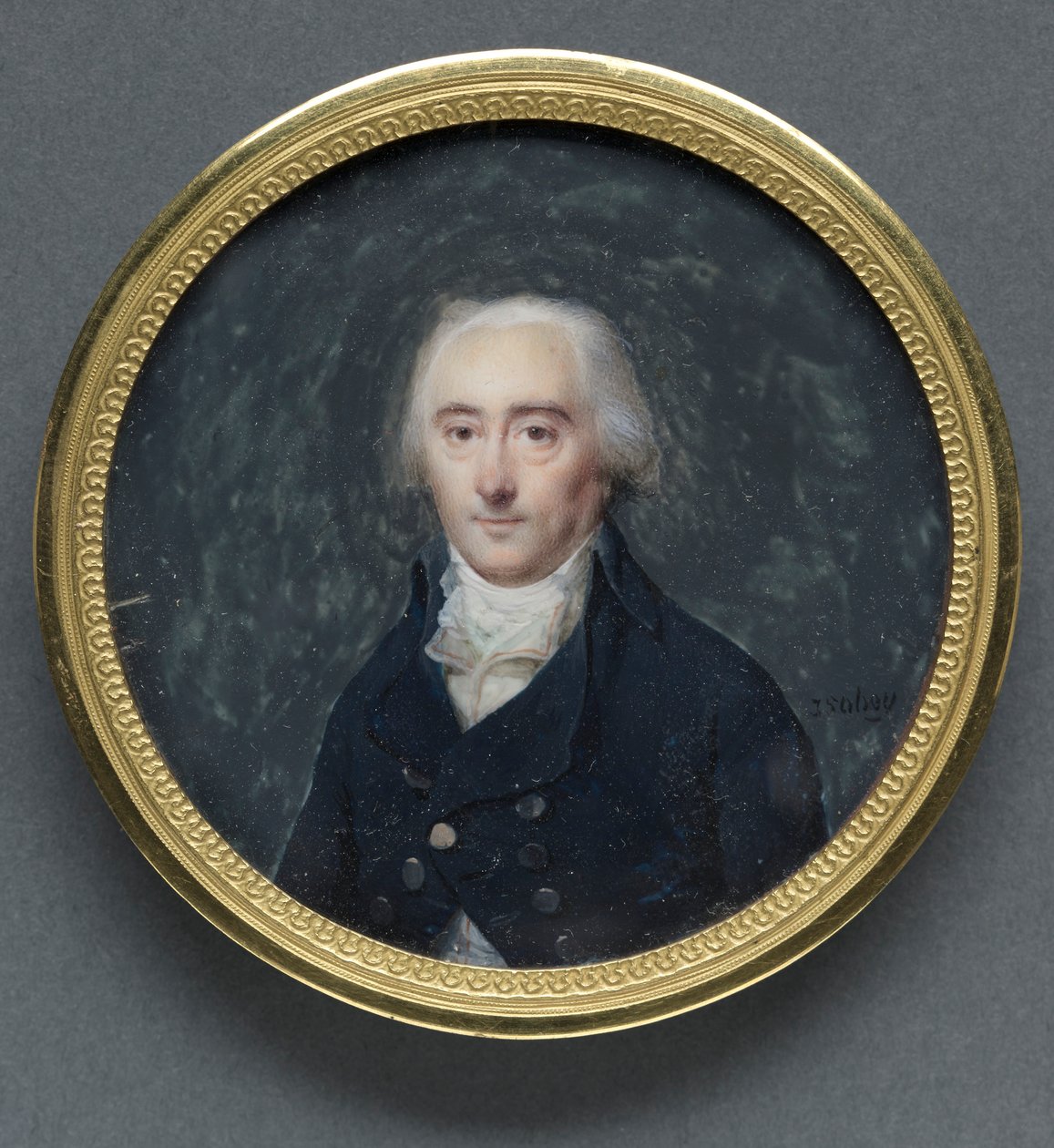 Miehen muotokuva, 1790-luvun alku. tekijältä Jean Baptiste Isabey
