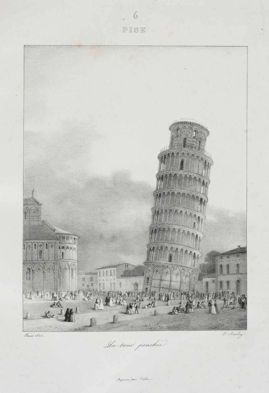 Matka Italiaan vuonna 1822 tekijältä Jean Baptiste Isabey