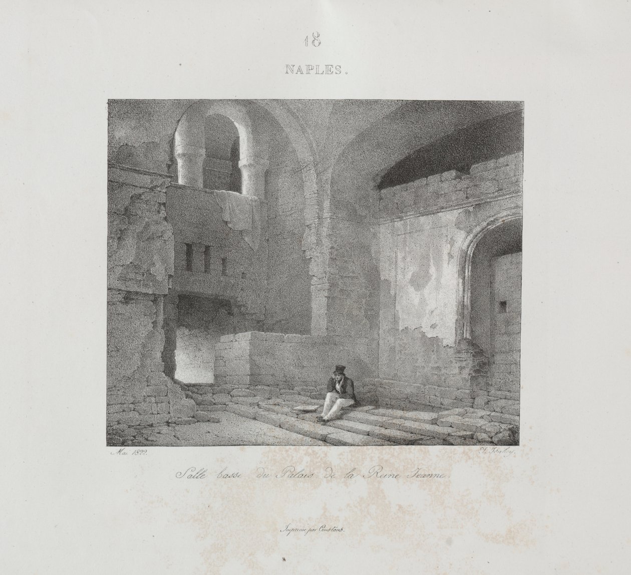 Matka Italiaan vuonna 1822 tekijältä Jean Baptiste Isabey