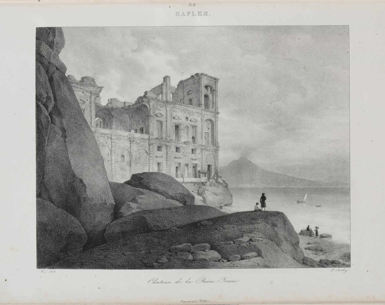 Matka Italiaan vuonna 1822 tekijältä Jean Baptiste Isabey