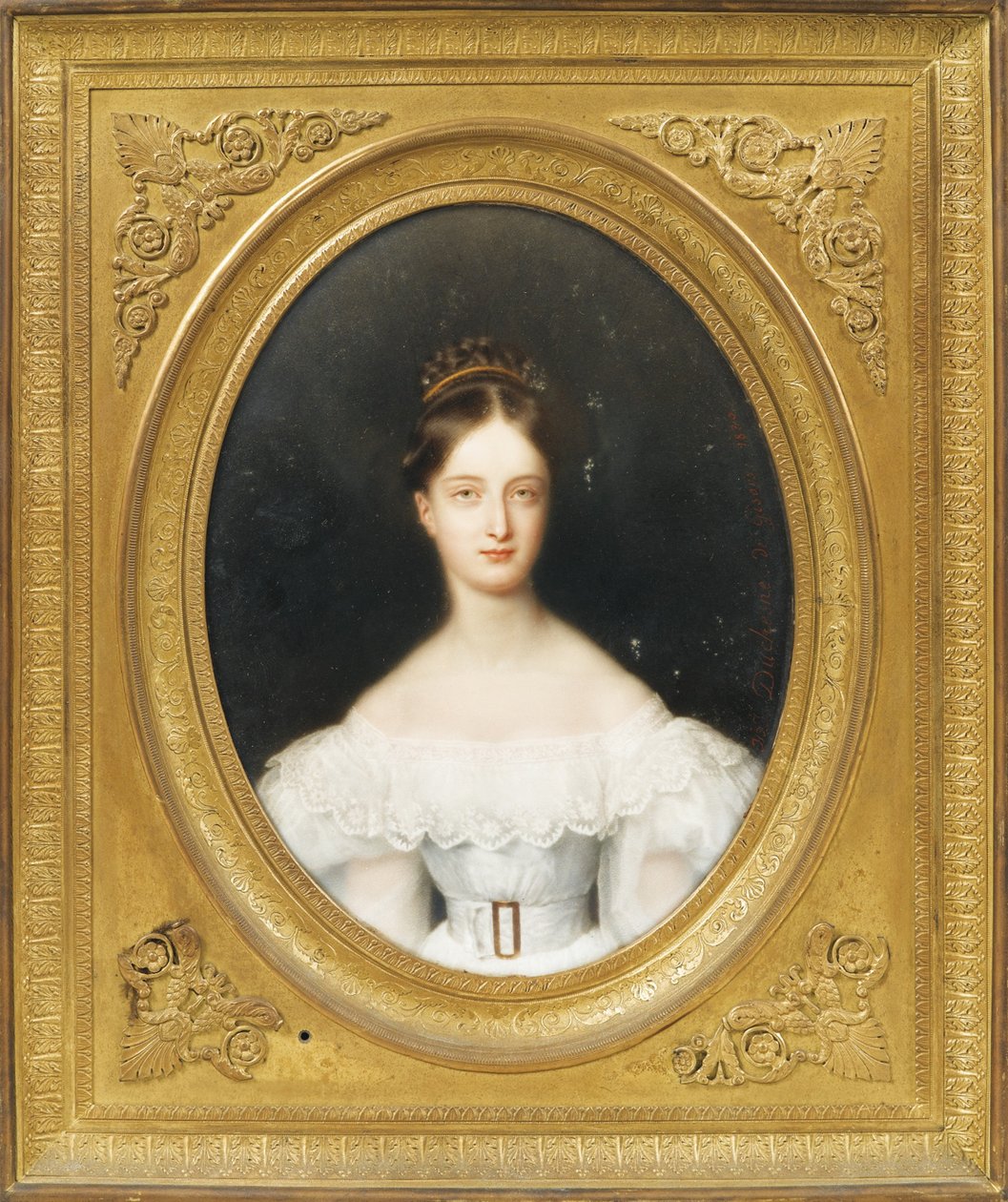 Orléansin prinsessa Clémentine 1817-1907, Saksi-Coburgin ja Gothan prinsessa, 1830 tekijältä Jean Baptiste Joseph Duchesne