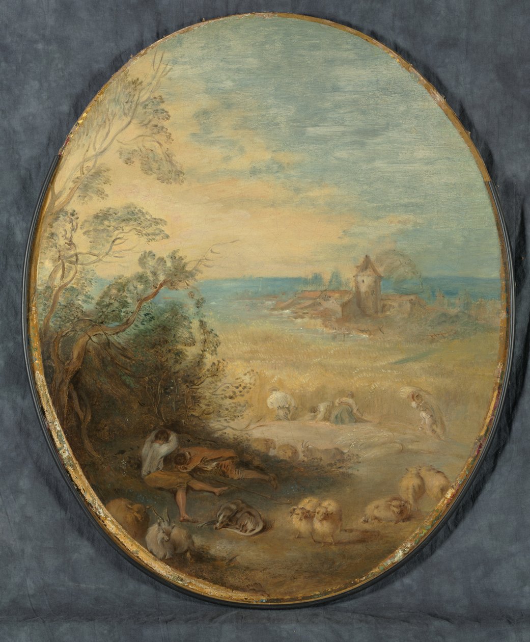 Kesä, n. 1720-36 tekijältä Jean Baptiste Joseph Pater