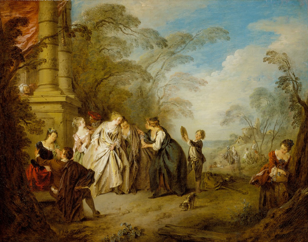 Ennustaja, 1731 tekijältä Jean Baptiste Joseph Pater