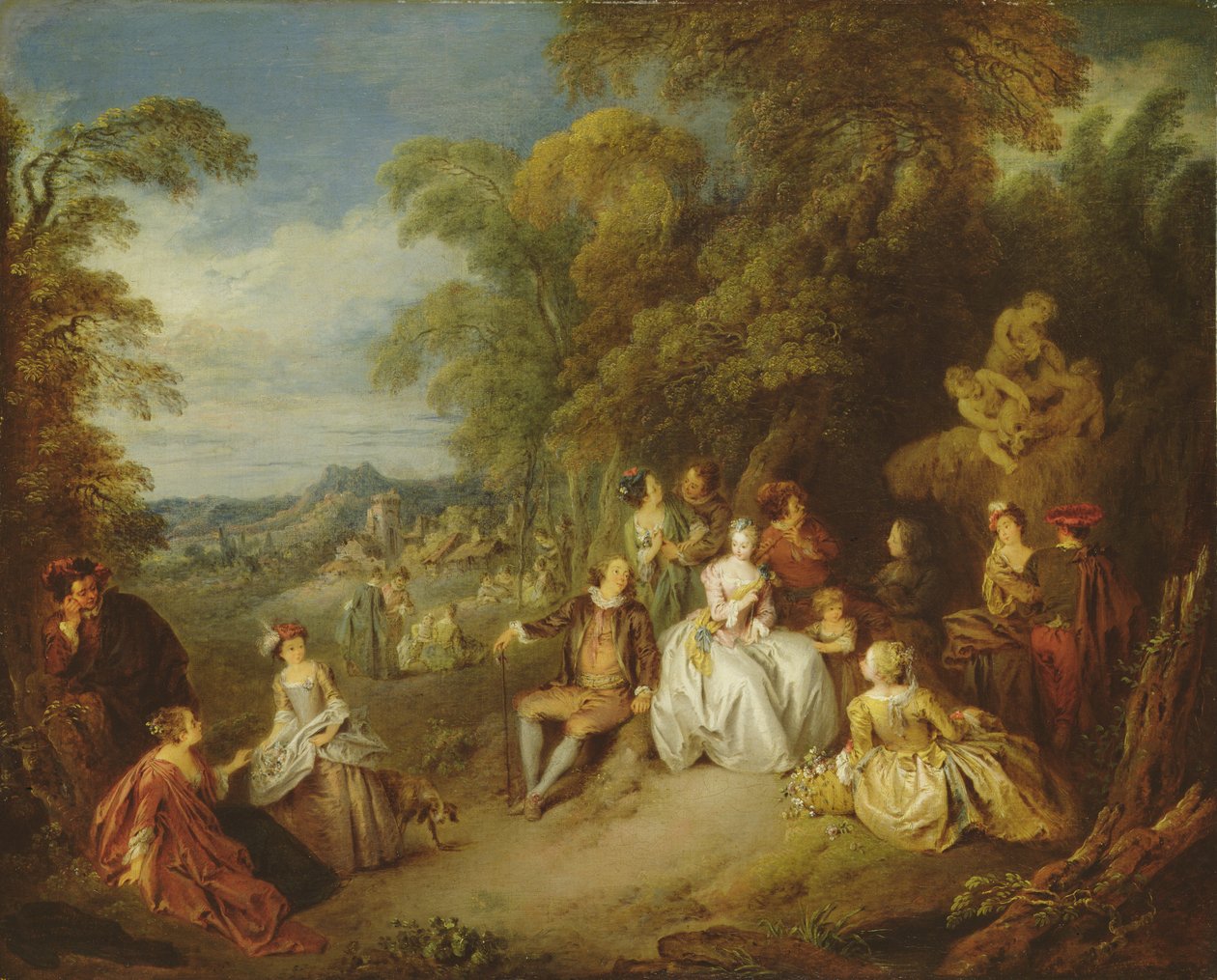 Tuntematon kuva tekijältä Jean Baptiste Joseph Pater