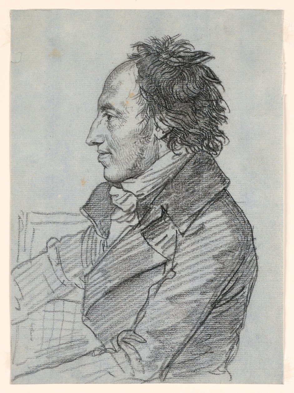 Miehen muotokuva tekijältä Jean Baptiste Joseph Wicar