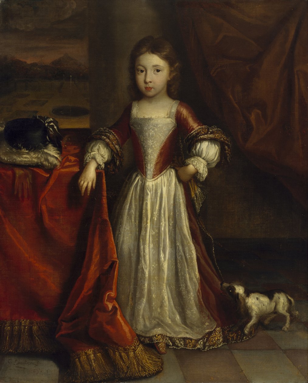 Nuoren pojan muotokuva, 1690-94 tekijältä Jean Baptiste Lantscroon