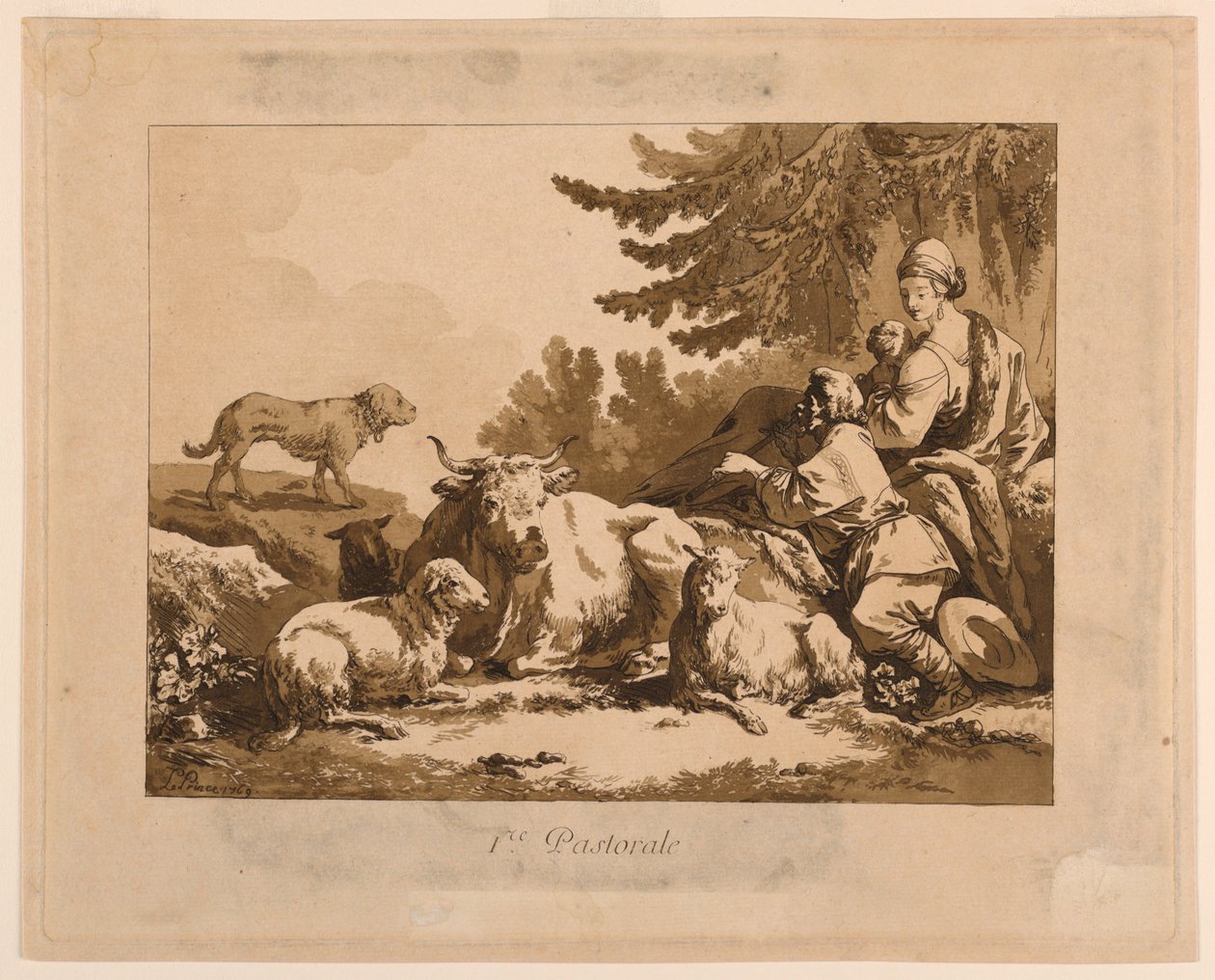 Ensimmäinen pastoraali tekijältä Jean Baptiste Le Prince