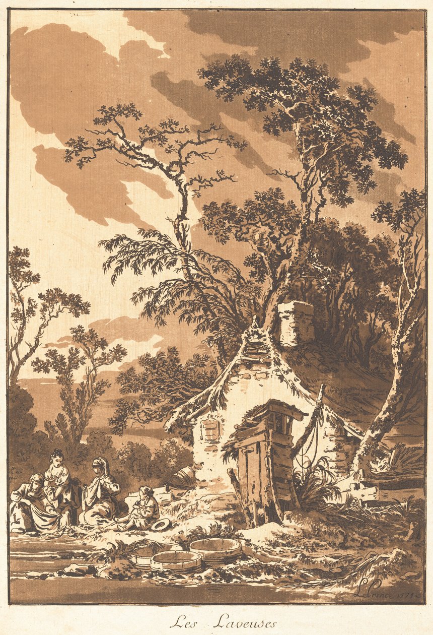 Pesumiehet tekijältä Jean Baptiste Le Prince
