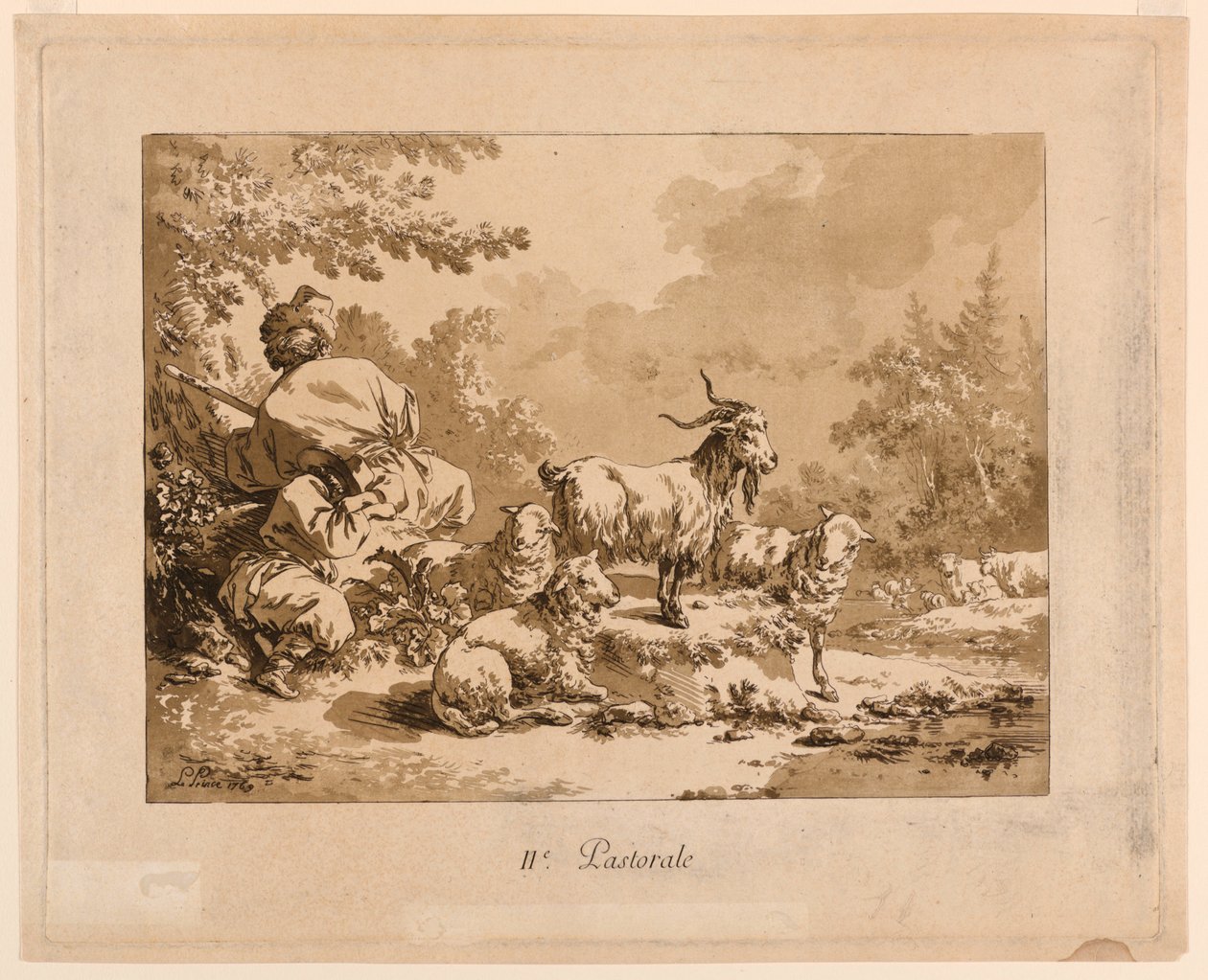 Toinen pastoraali tekijältä Jean Baptiste Le Prince