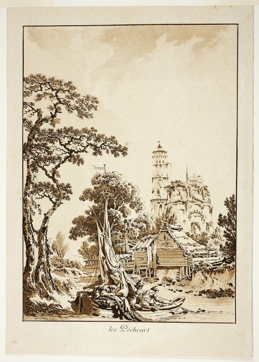 Kalastajat tekijältä Jean Baptiste Le Prince