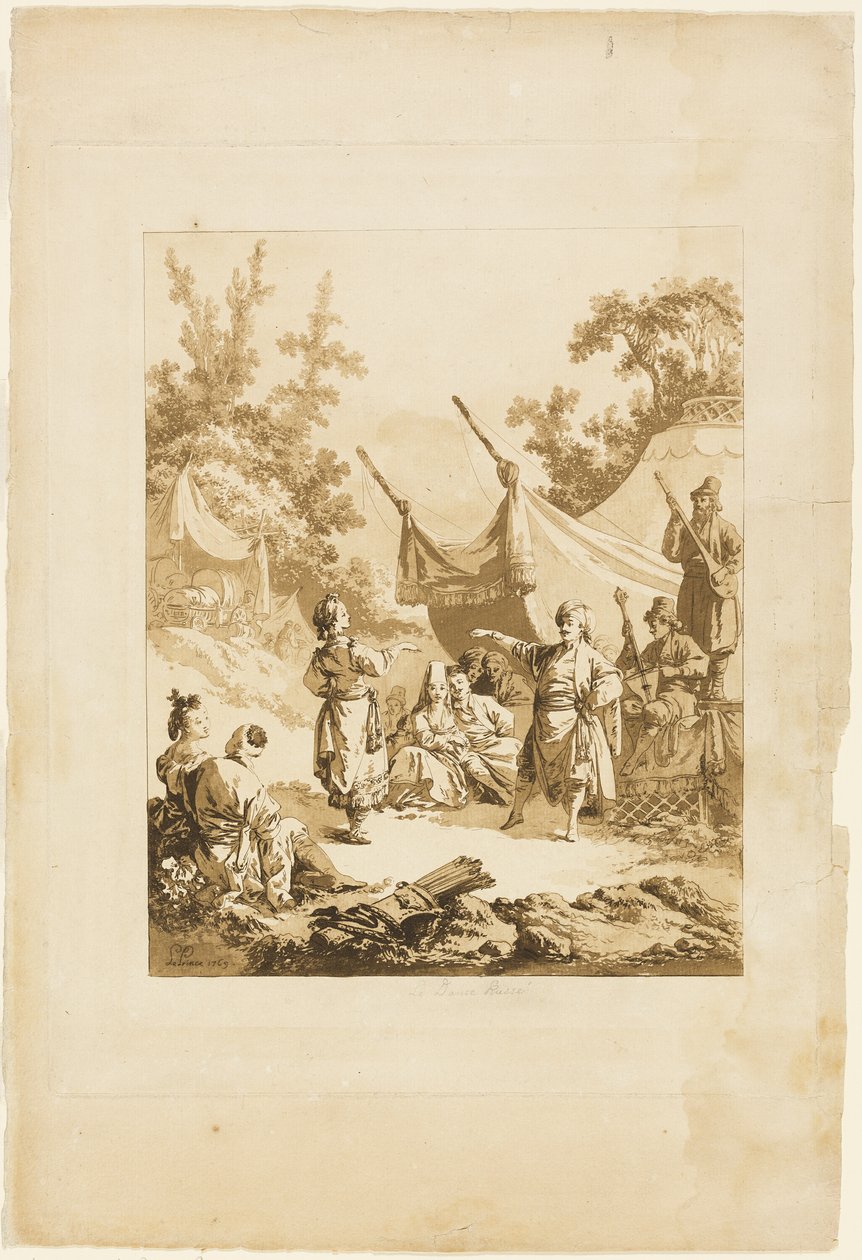 Venäläinen tanssi tekijältä Jean Baptiste Le Prince