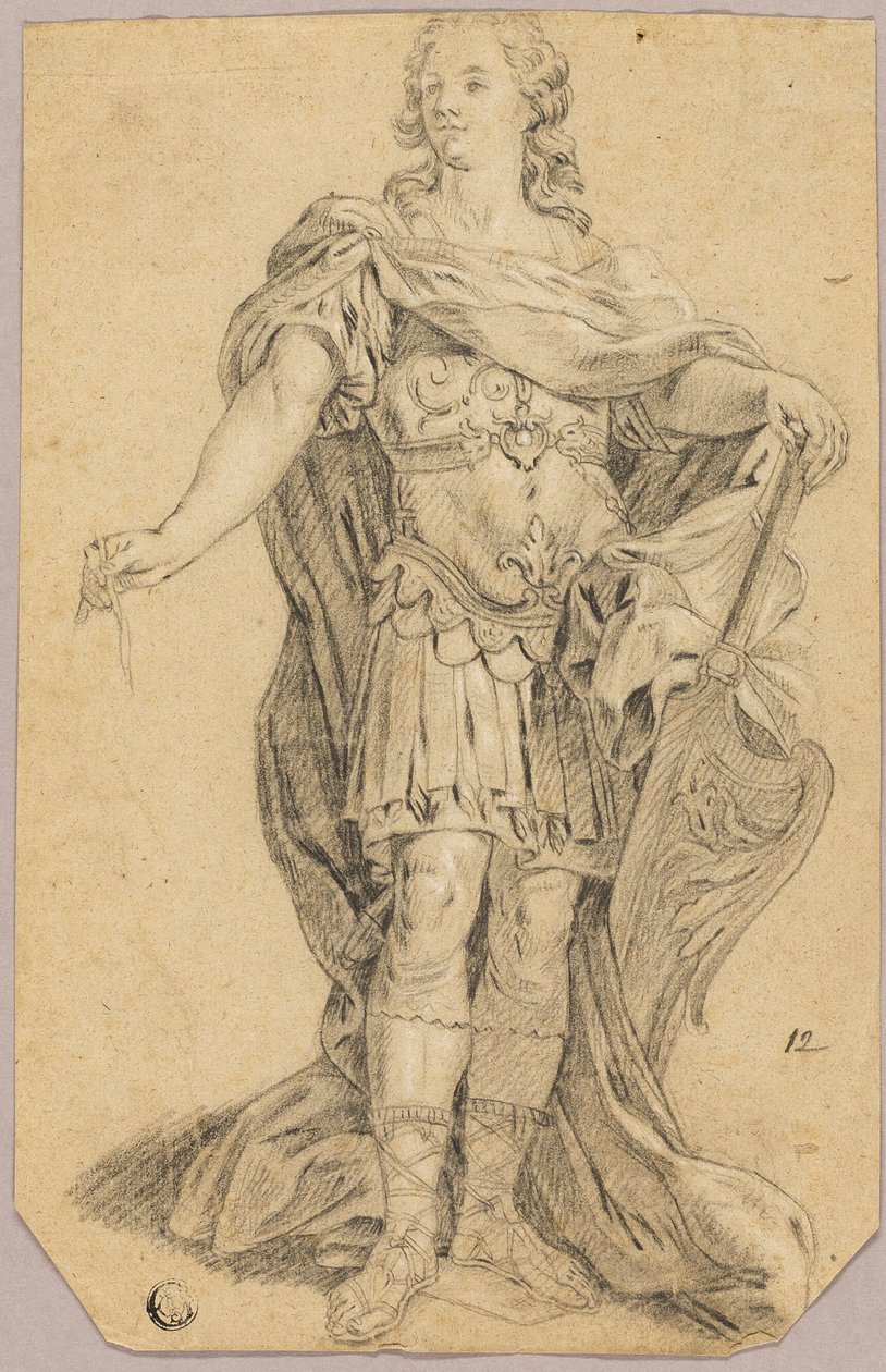 Ludvig XIV:n patsas tekijältä Jean Baptiste Lemoyne II