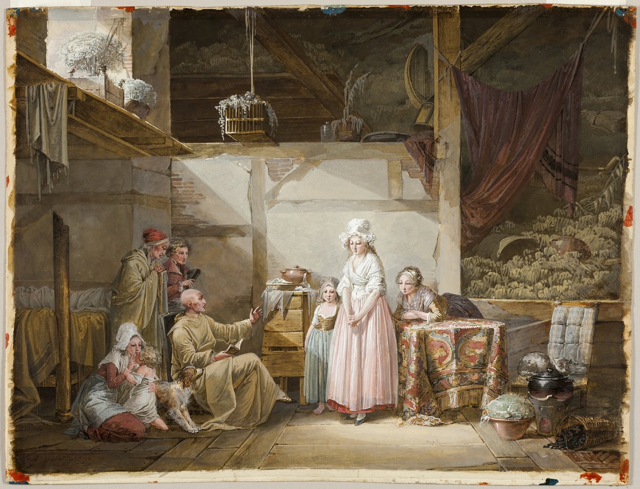 Iltarukous tekijältä Jean Baptiste Mallet