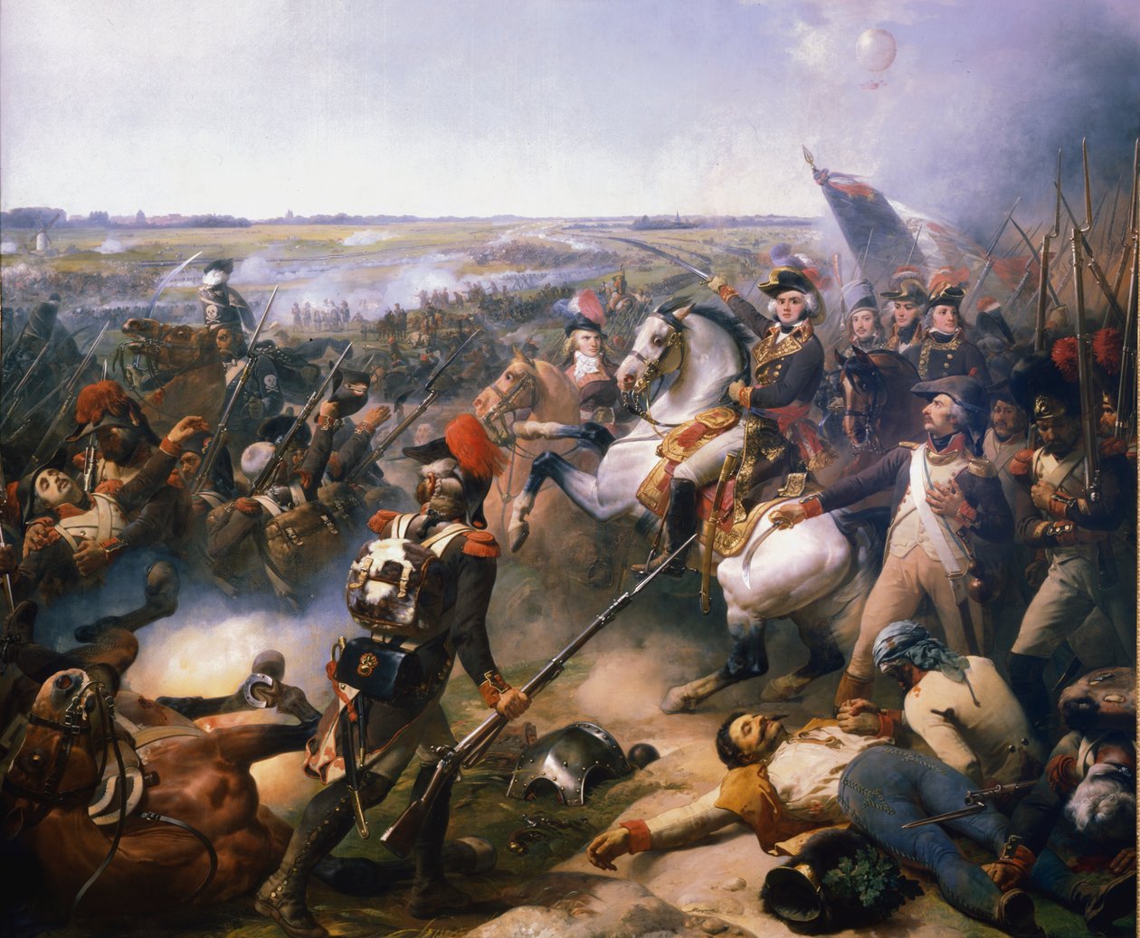 Fleuruksen taistelu, 16. kesäkuuta 1794 1800-luku tekijältä Jean Baptiste Mauzaisse