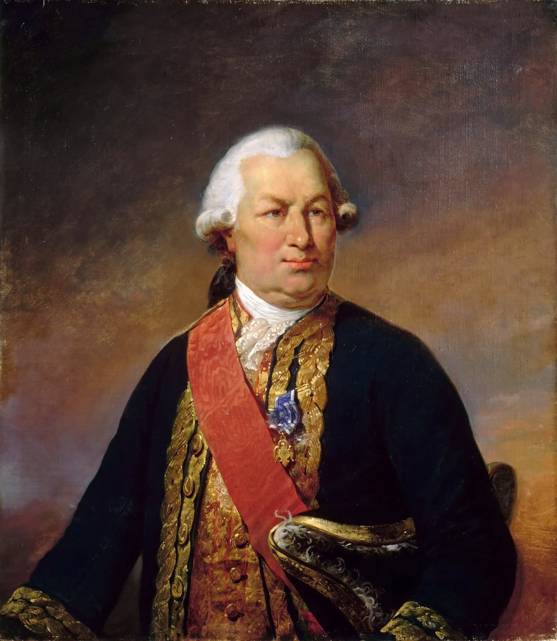 Francois Joseph Paul de Grasse 1722-1788 tekijältä Jean Baptiste Mauzaisse