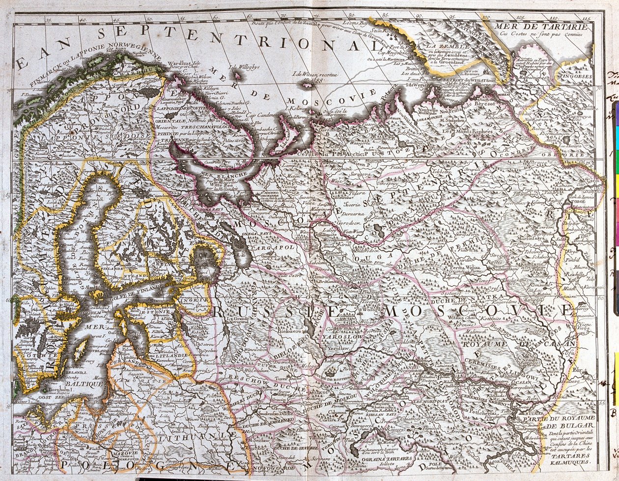 Suomi, Norja, Pohjois-Puola, Pohjois-Venäjä tekijältä Jean-Baptiste Nolin