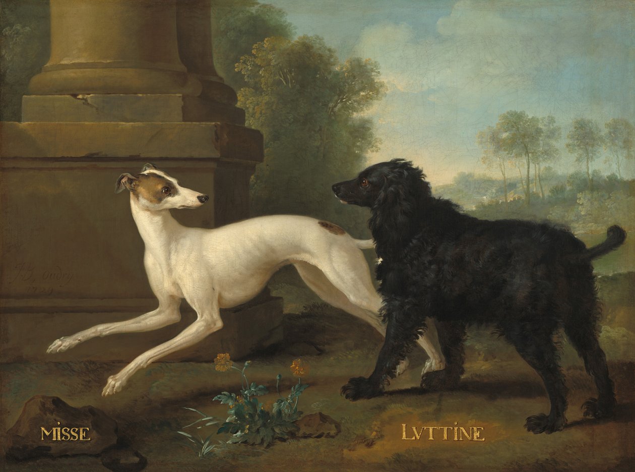 Neiti ja Luttine tekijältä Jean Baptiste Oudry