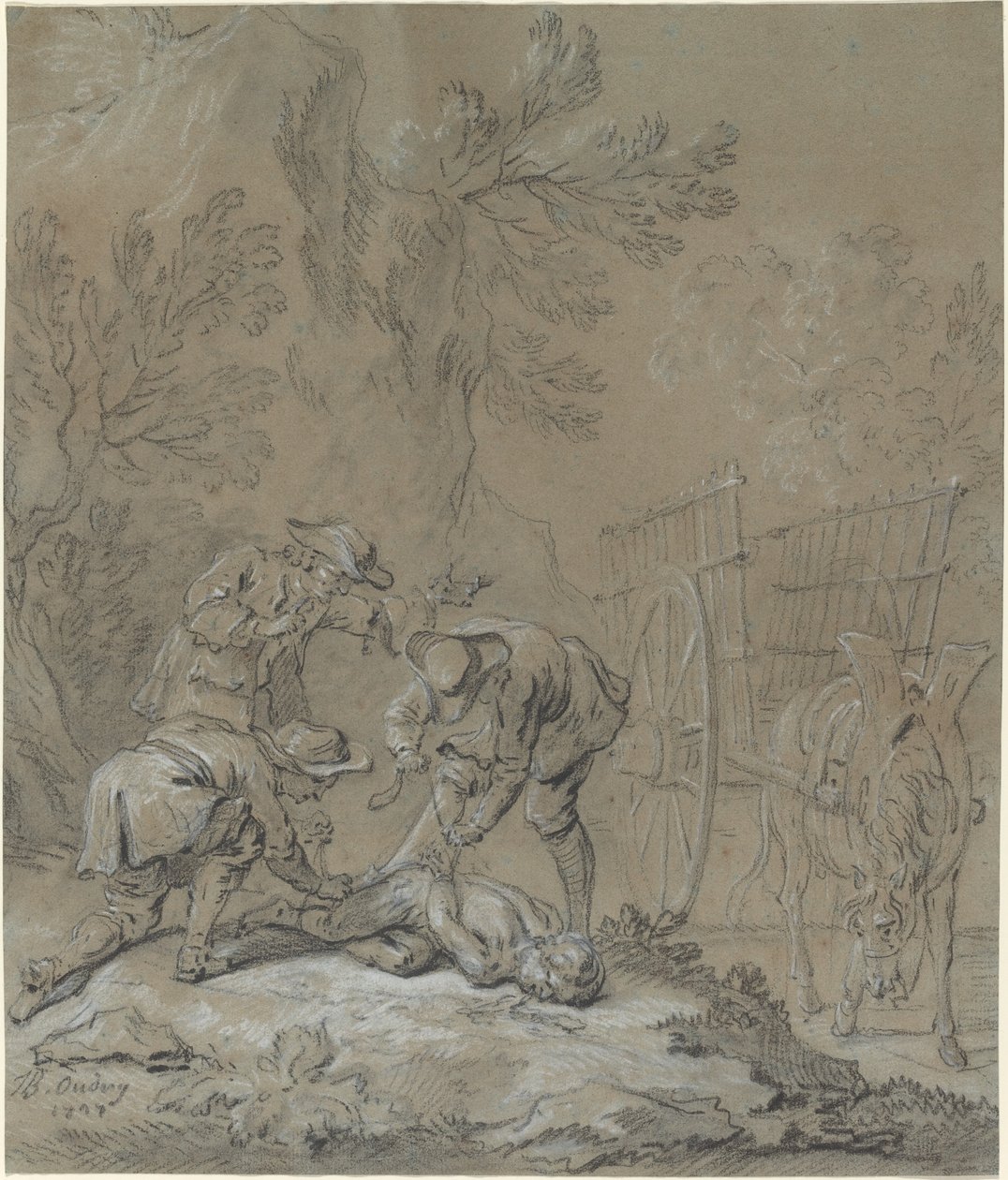 Hullun vanhempien sitoma Ragotin tekijältä Jean Baptiste Oudry