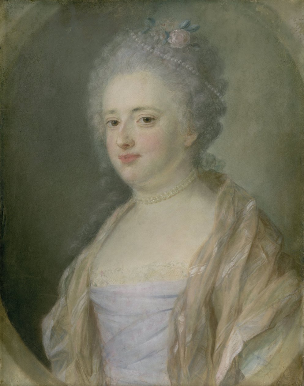 Catharina Elisabeth Metayer (1744-1800) tekijältä Jean Baptiste Perroneau