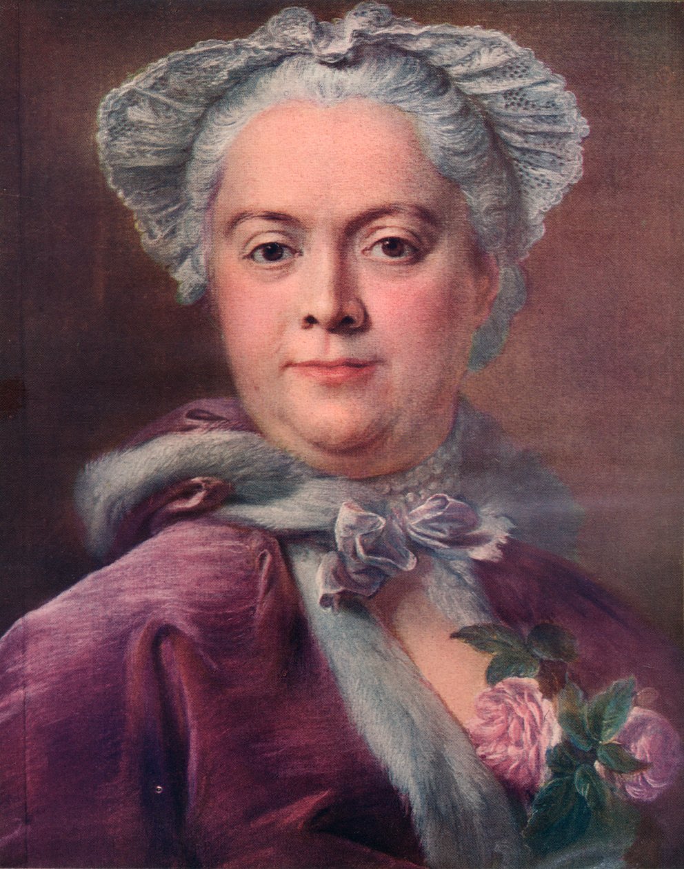Madame Valade, c1746 tekijältä Jean Baptiste Perronneau