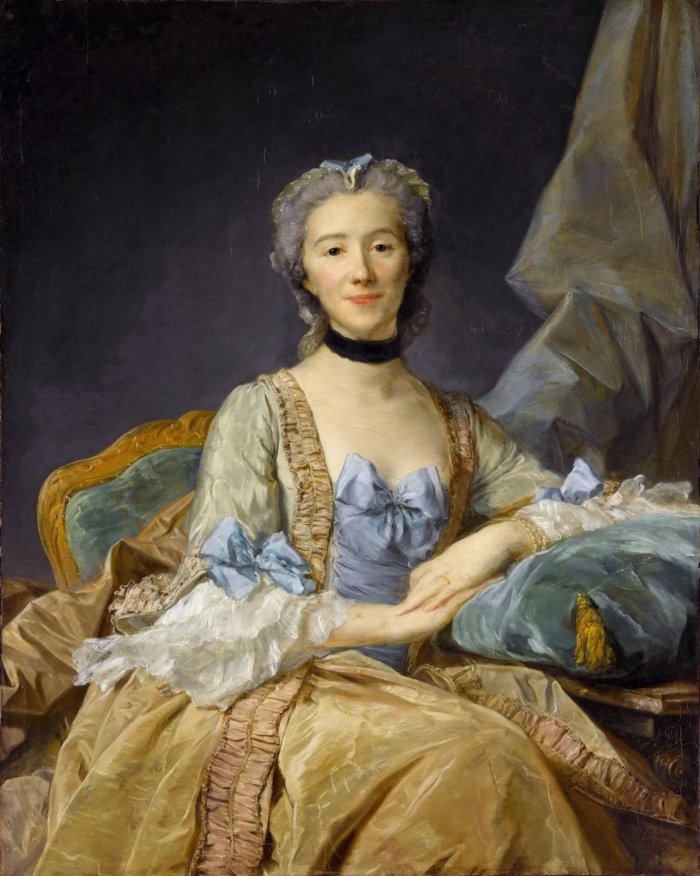 Rouva de Sorquainville tekijältä Jean Baptiste Perronneau