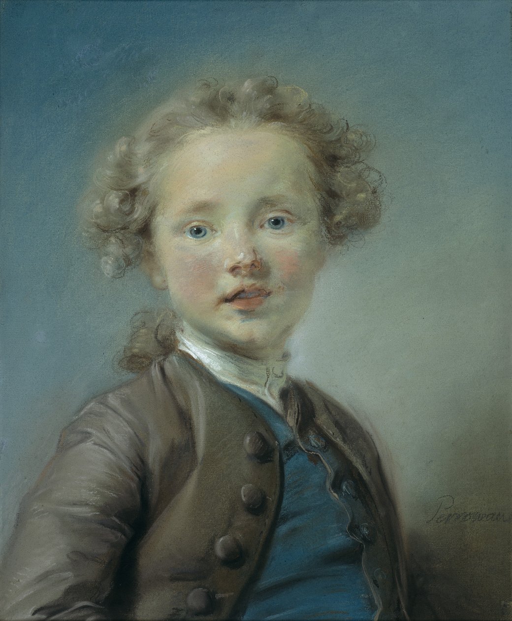 Jean-Baptiste Antoine Le Moynen muotokuva, 1747 tekijältä Jean Baptiste Perronneau