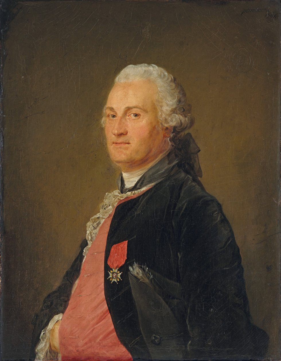 Comte d"Artois univormussa, 1765 tekijältä Jean Baptiste Perronneau
