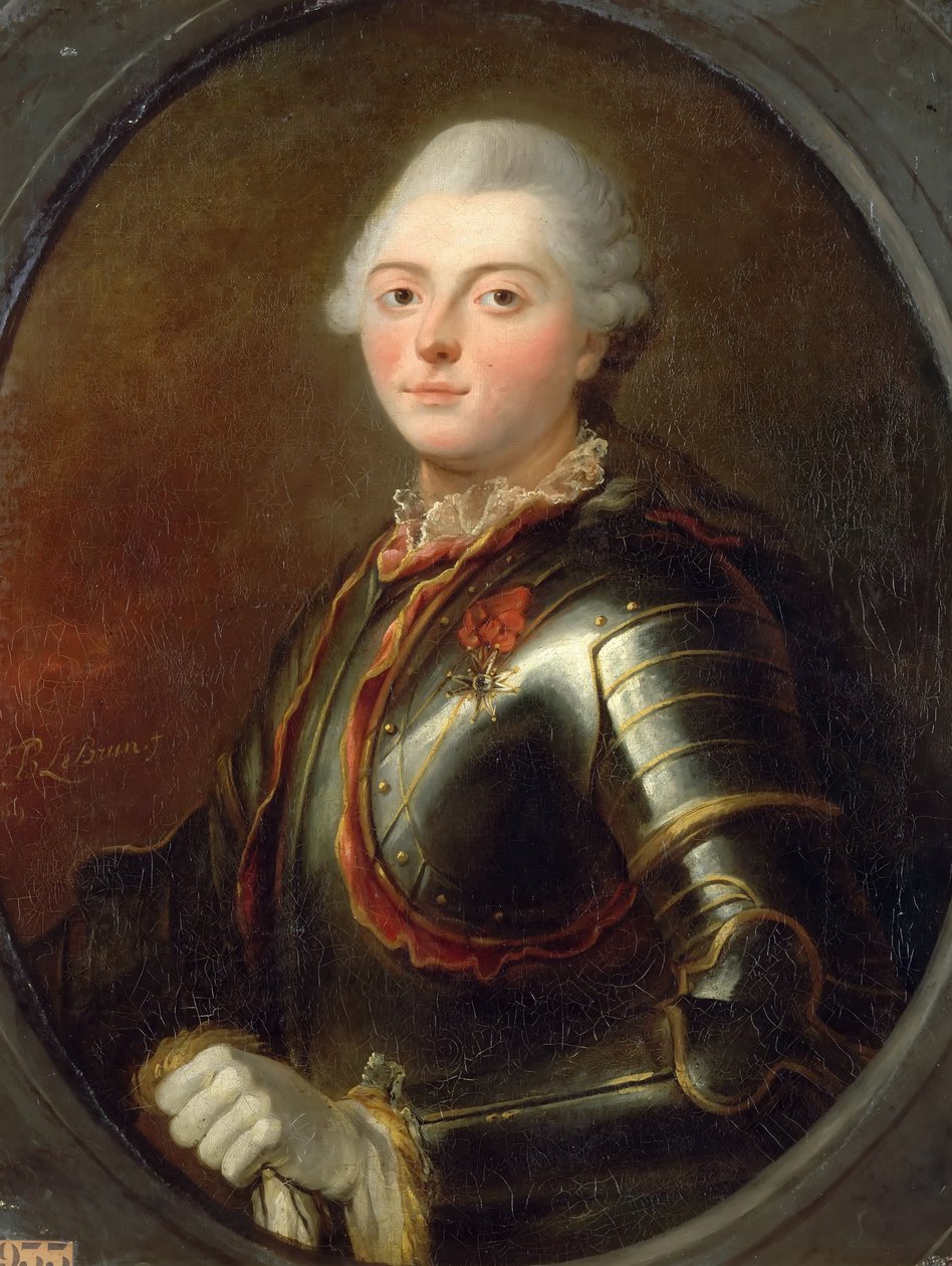 Charles Hector, kreivi dEstaing 1729-1794 tekijältä Jean Baptiste Pierre Le Brun
