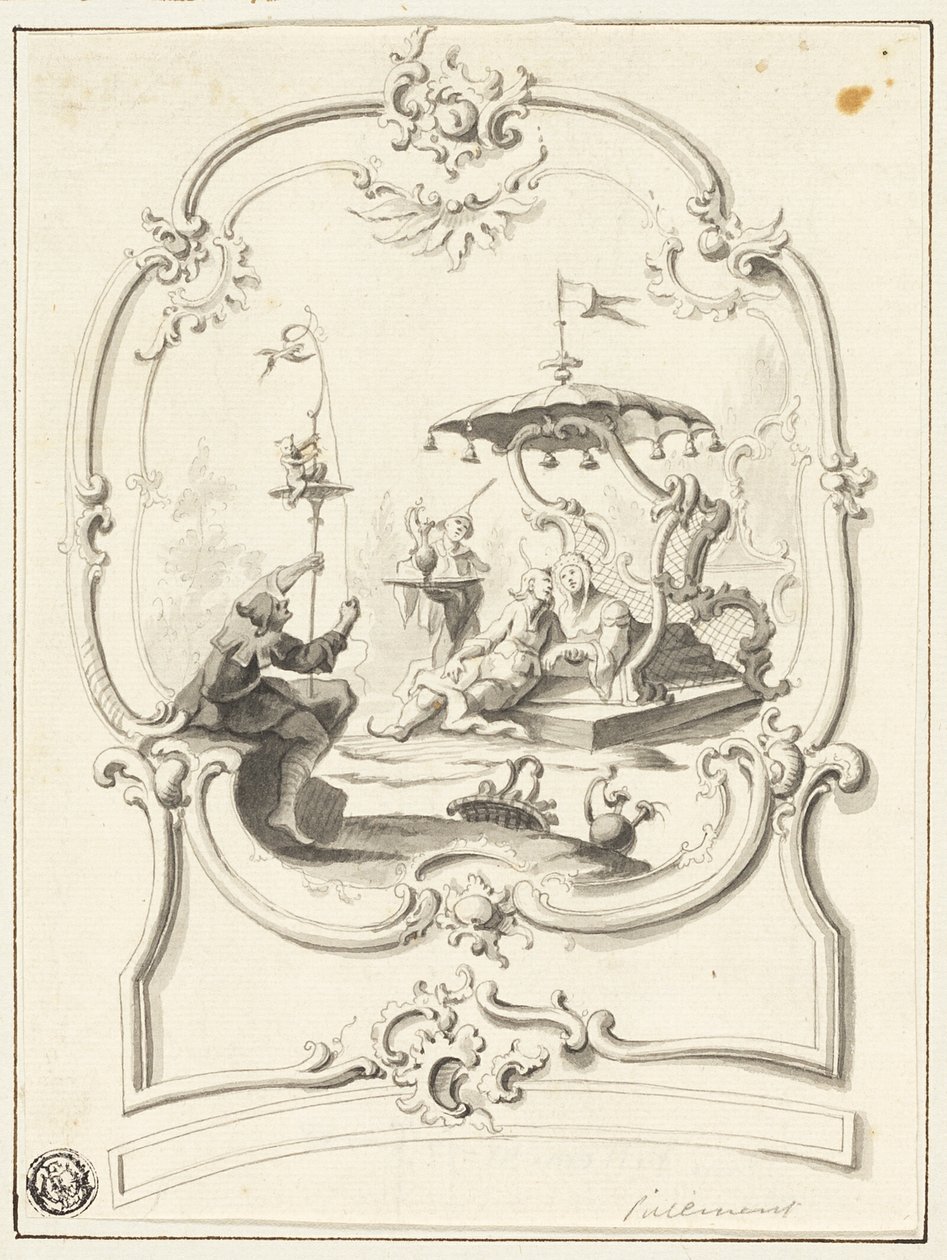 Chinoiserie tekijältä Jean Baptiste Pillement