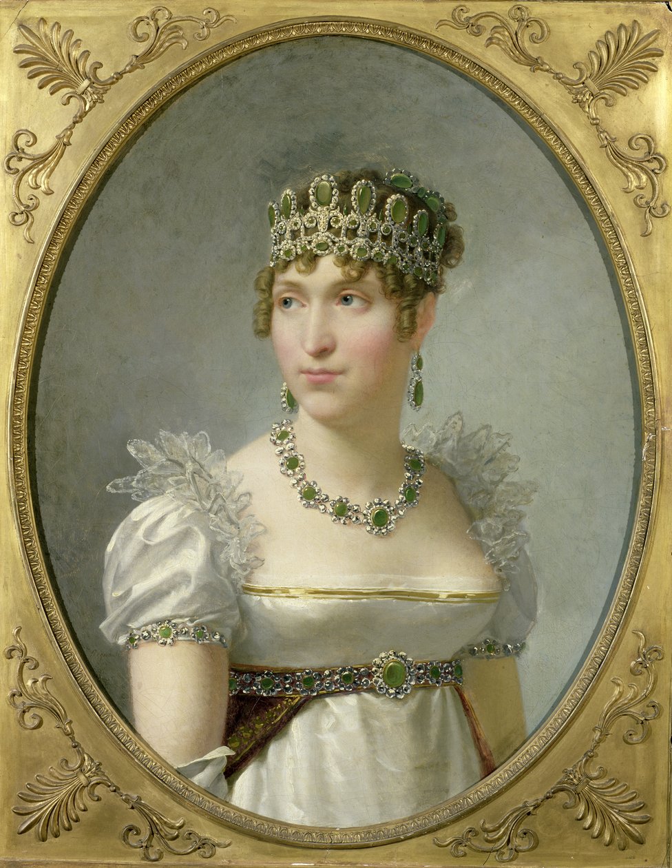 Hortense de Beauharnais (1783-1837) tekijältä Jean Baptiste Regnault