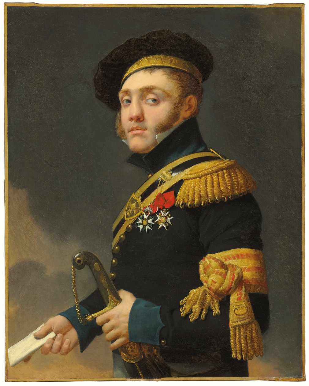 Taiteilijan pojan Antoine-Louis Regnaultin muotokuva tekijältä Jean Baptiste Regnault